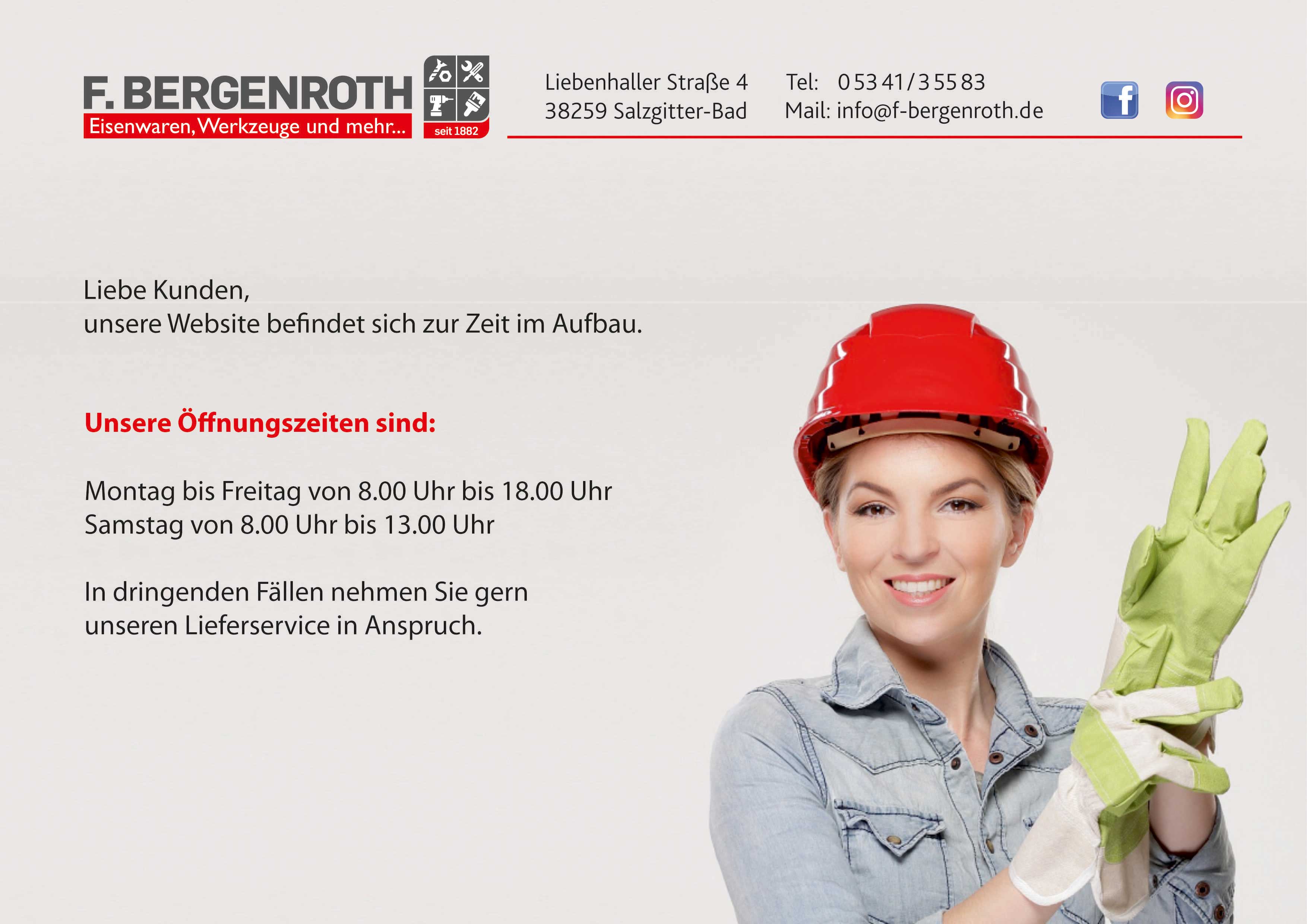 Unsere Website befindet sich im Aufbau